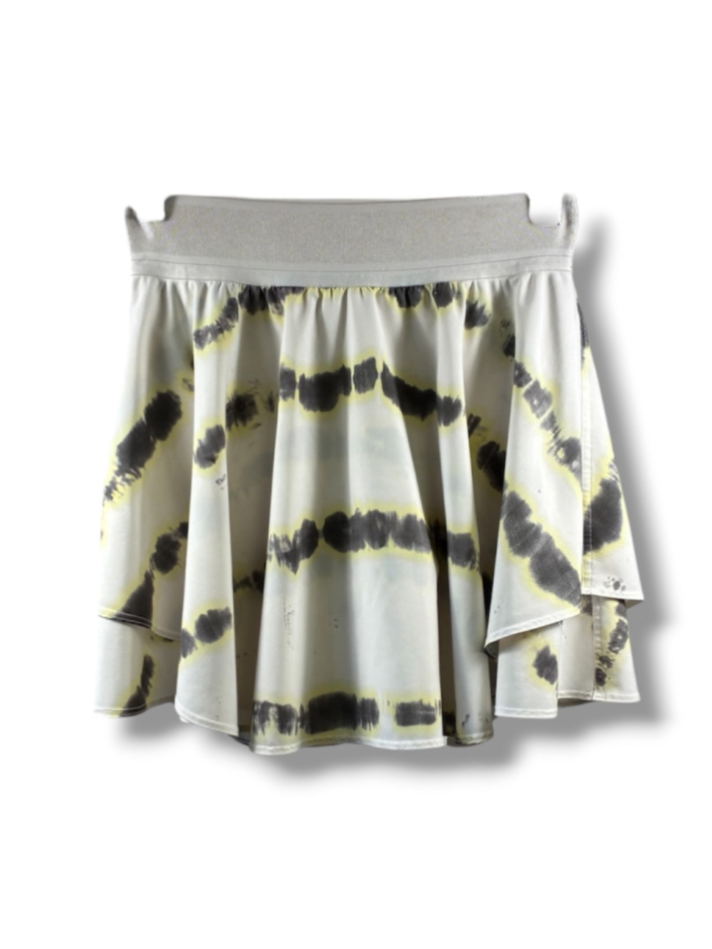 Lululemon Court Rival HR Skirt in Transverse Yellow Multi Size 2